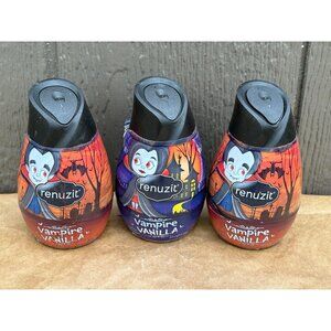 Lot of 3 Renuzit Vampire Vanilla Gel Air Freshener Halloween Scents 2014